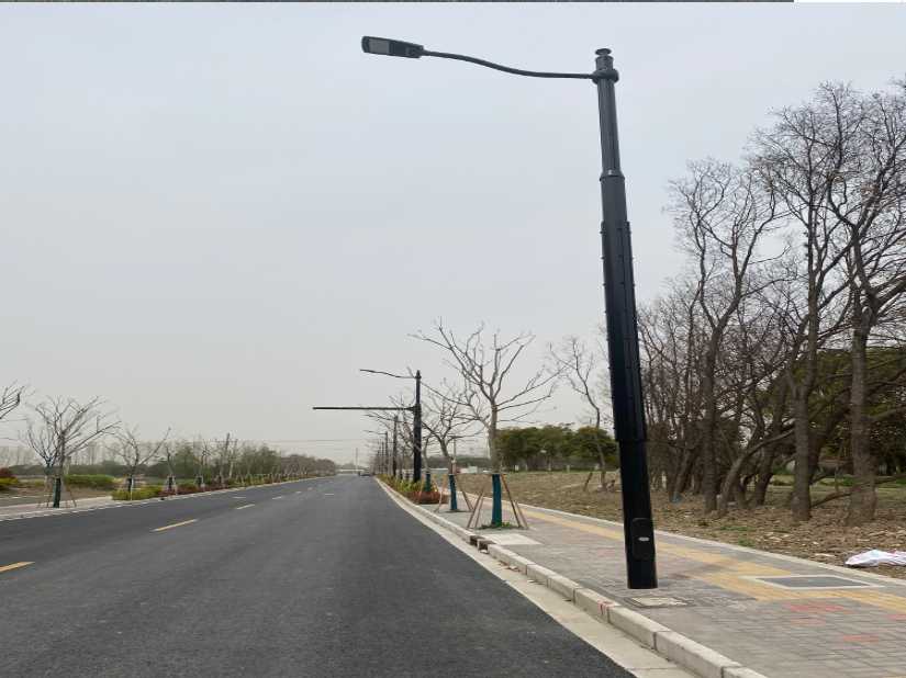 开平市上海综合杆 太阳能路灯工程